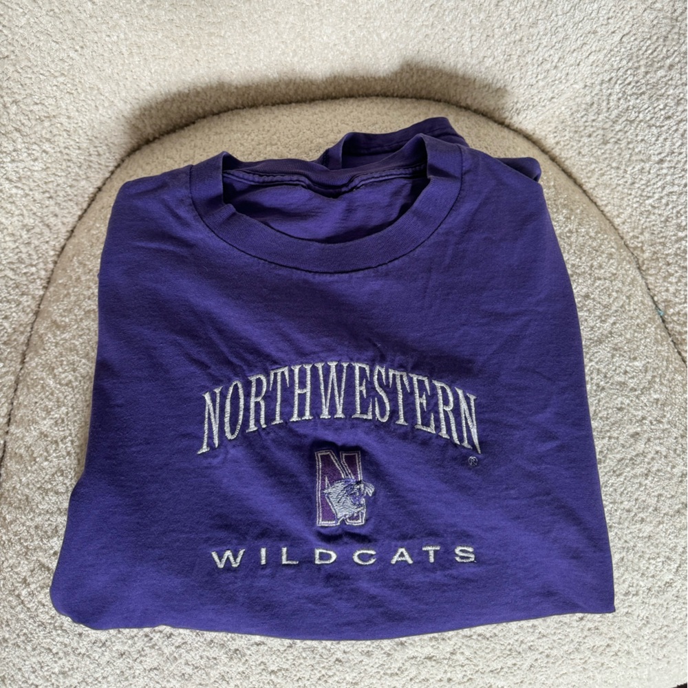vintage northwestern tee